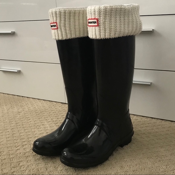 Women’s Original Tall Gloss Rain Boots - Picture 4 of 5